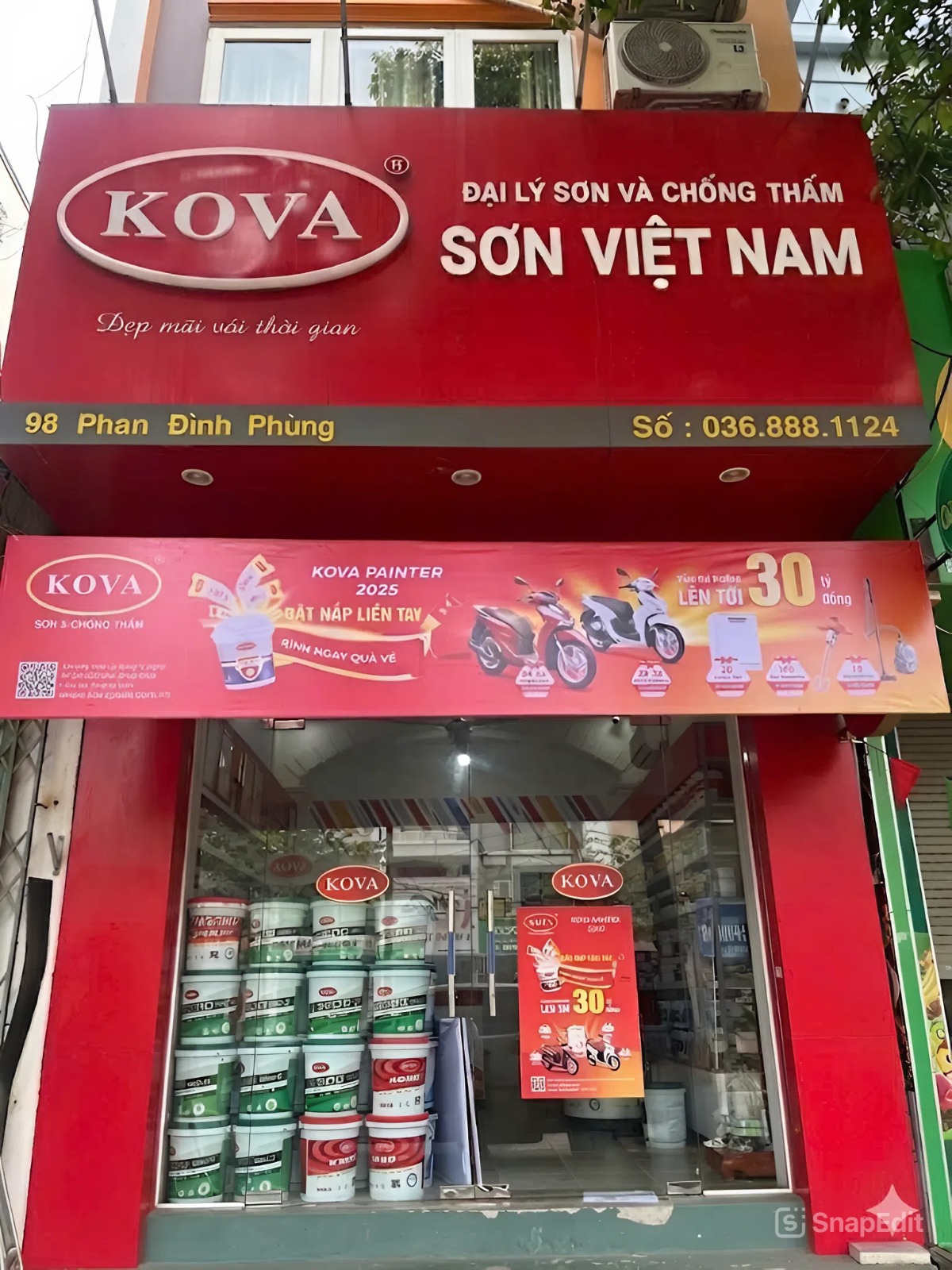 Đại lý sơn Kova Cơ sở 1 Đan Phượng