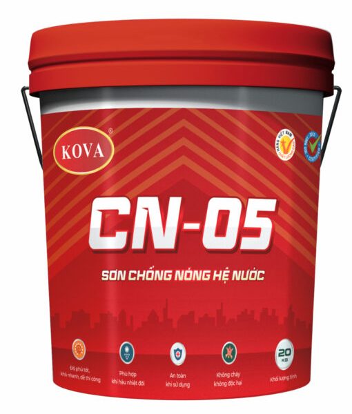 Sơn Kova chống nóng hệ nước CN-05 – thùng 20kg