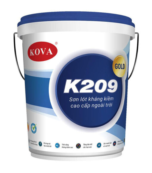Sơn Kova lót kháng kiềm cao cấp ngoài trời K209-GOLD – thùng 4kg