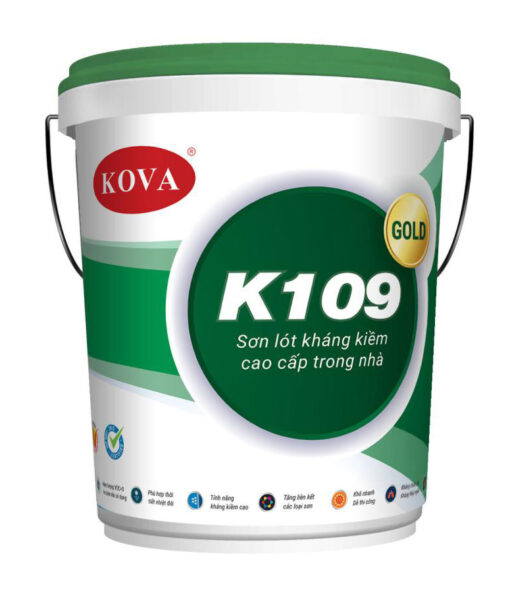 Sơn Kova lót kháng kiềm cao cấp trong nhà K109-GOLD-thùng 5kg