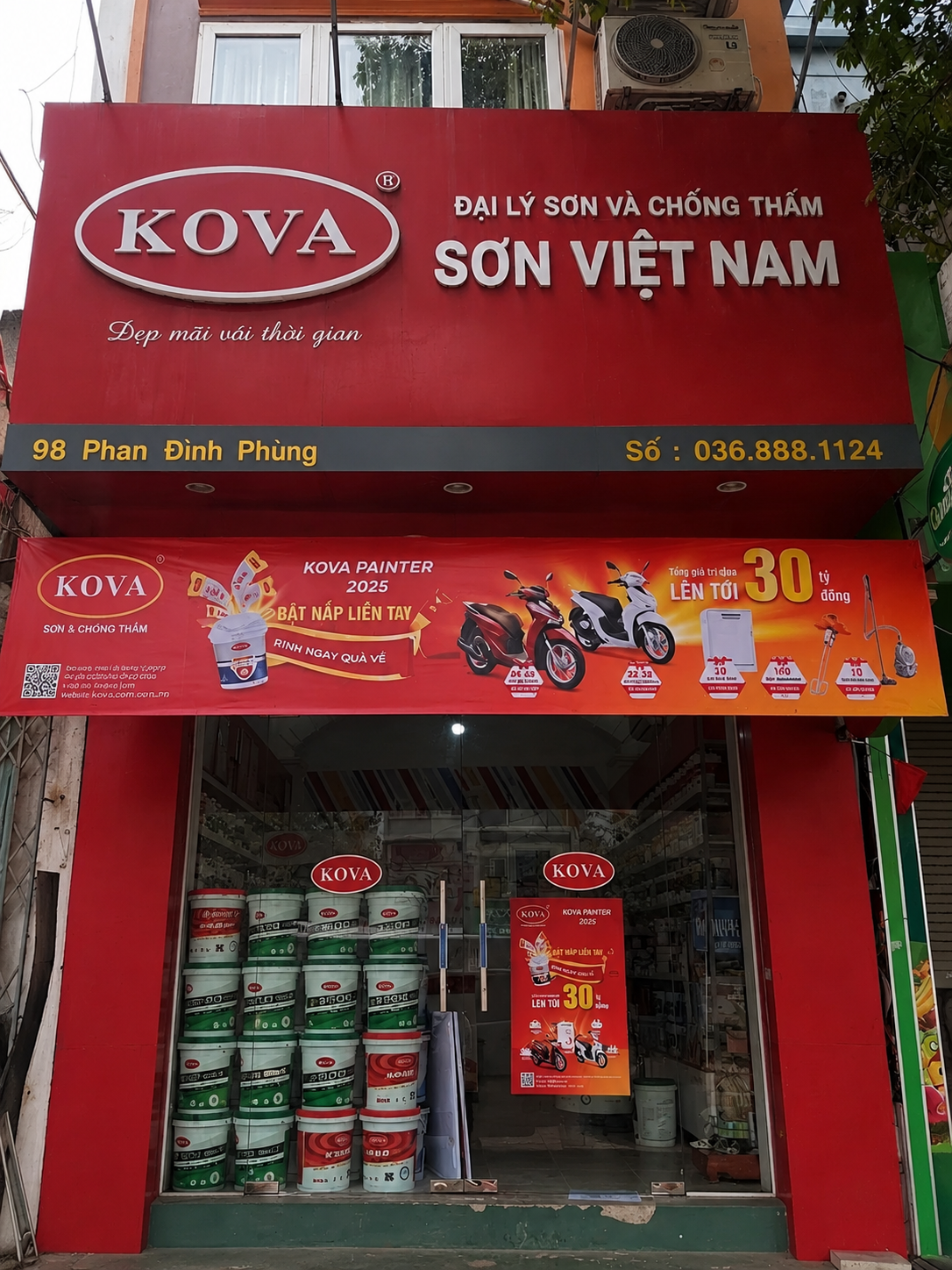 Đại lý sơn Kova Cơ sở 1 Đan Phượng